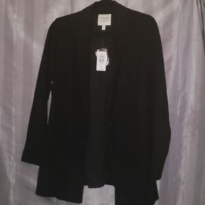 Torrid linen blazer size 1x black